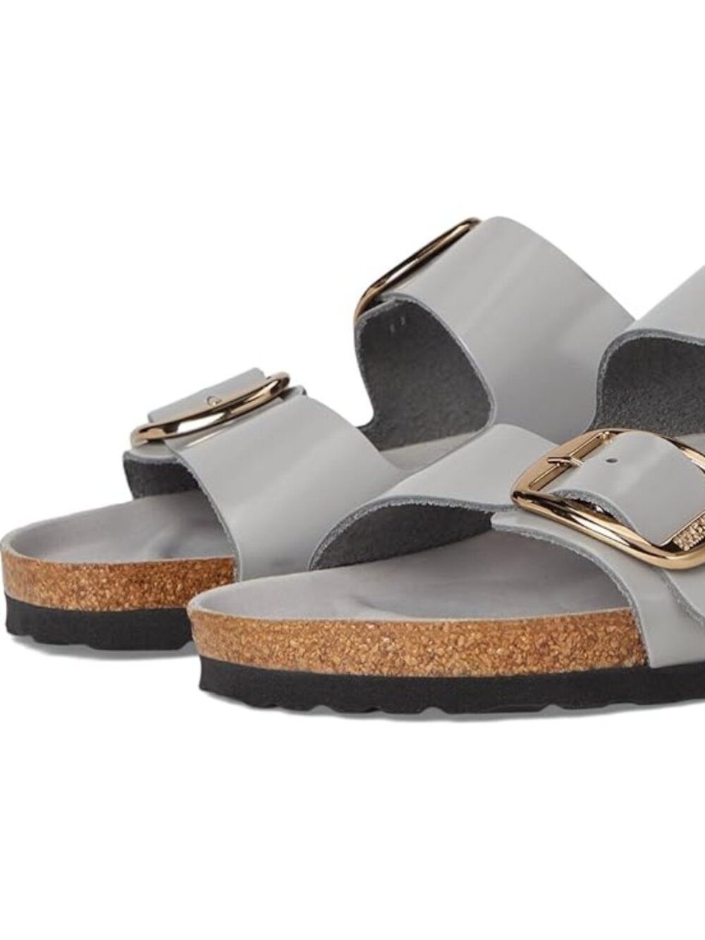 Birkenstock Arizona Big Buckle High Shine Stoie Coin 39 WOmens 8 to 8.5 NEW
